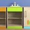 Flash Furniture Bright Beginnings Commercial Grade Wooden Children's Kitchen Sink with Integrated Storage MK-ME03515-GG - alternate 4